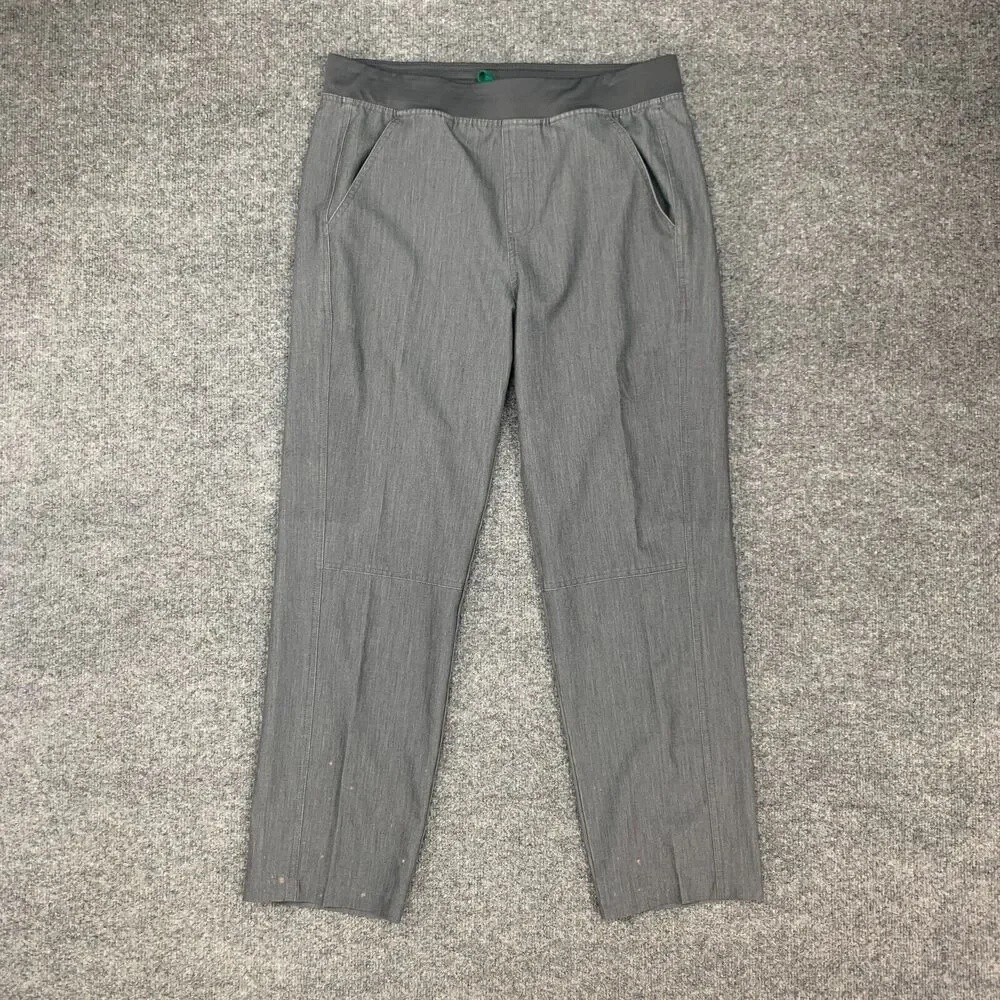 Figs Scrub Pants Mens M Medium Graphite Axim Cargo Pocket Technical Collection